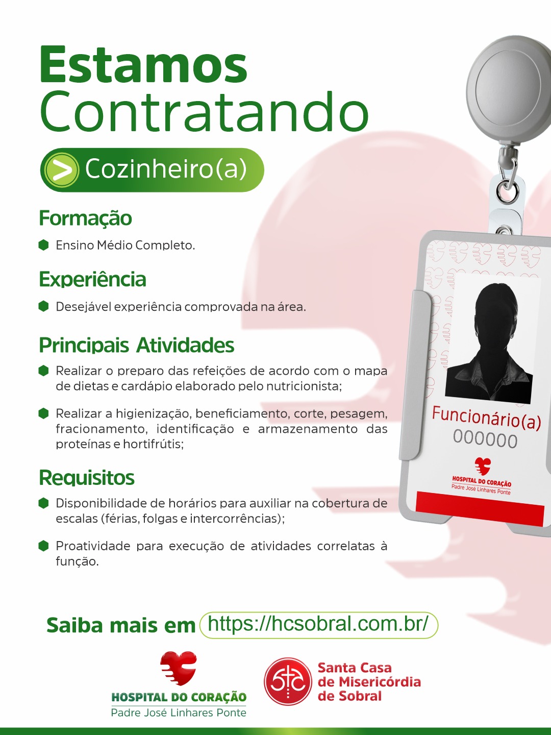 Seleção para Cozinheiro