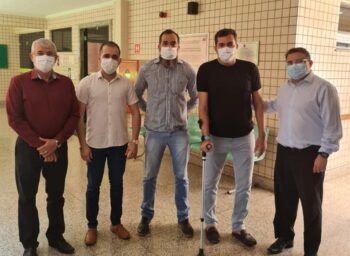 Direção do Hospital do Coração de Sobral se reúne com gestão municipal de Marco para firmar convênio