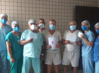No dia do enfermo, profissionais entregam mensagens de fé a pacientes no Hospital do Coração de Sobral