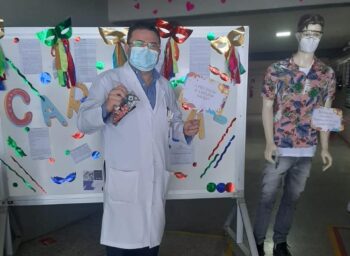 Sesmt do Hospital do Coração de Sobral promove Carnaval da Conscientização sobre IST’s