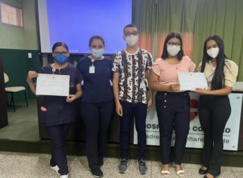 Colaboradores do Hospital do Coração de Sobral são homenageados após elogios de pacientes no SAC no mês de julho